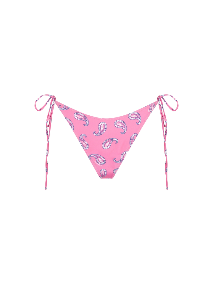 Woman bandeau bikini with paisley print - MC2 Saint Barth