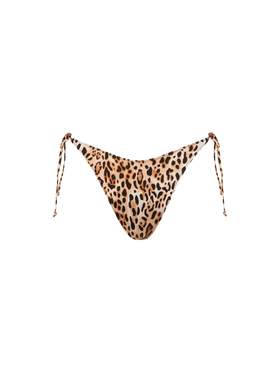Slip mare donna con stampa leopardata