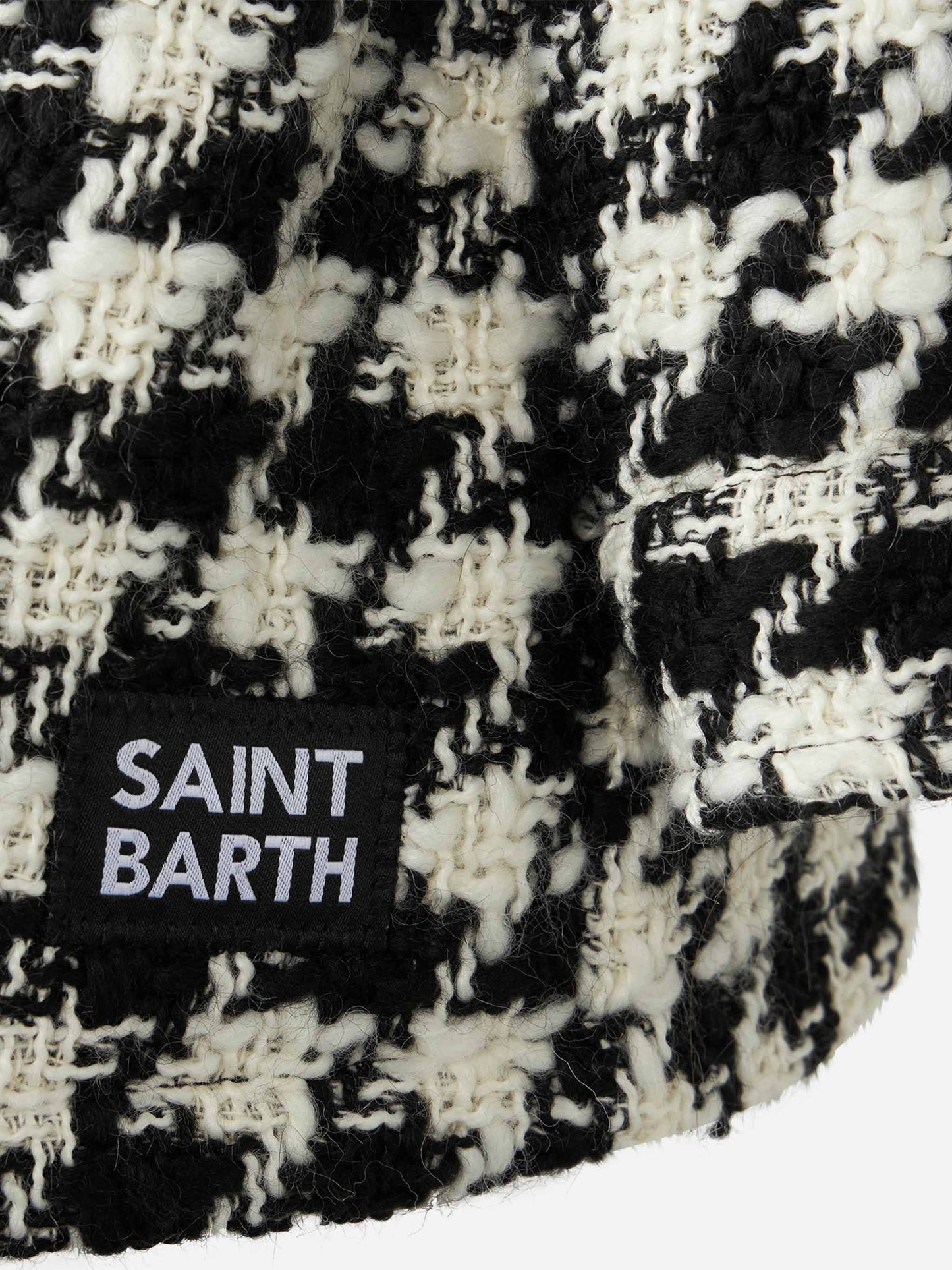 Girl overshirt jacket with pied de poule print - MC2 Saint Barth