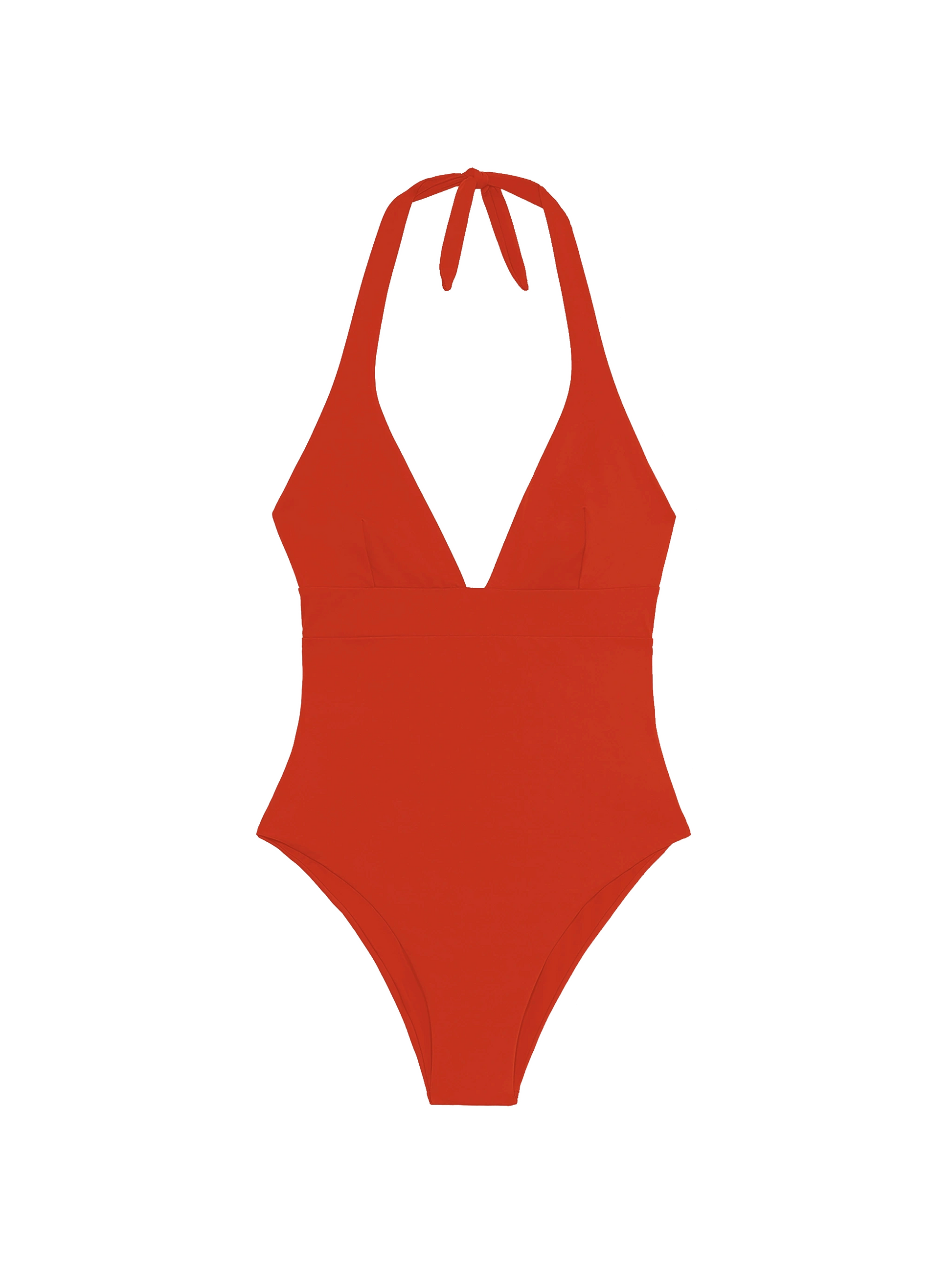 Woman orange one-piece Marylin swimsuit - MC2 Saint Barth