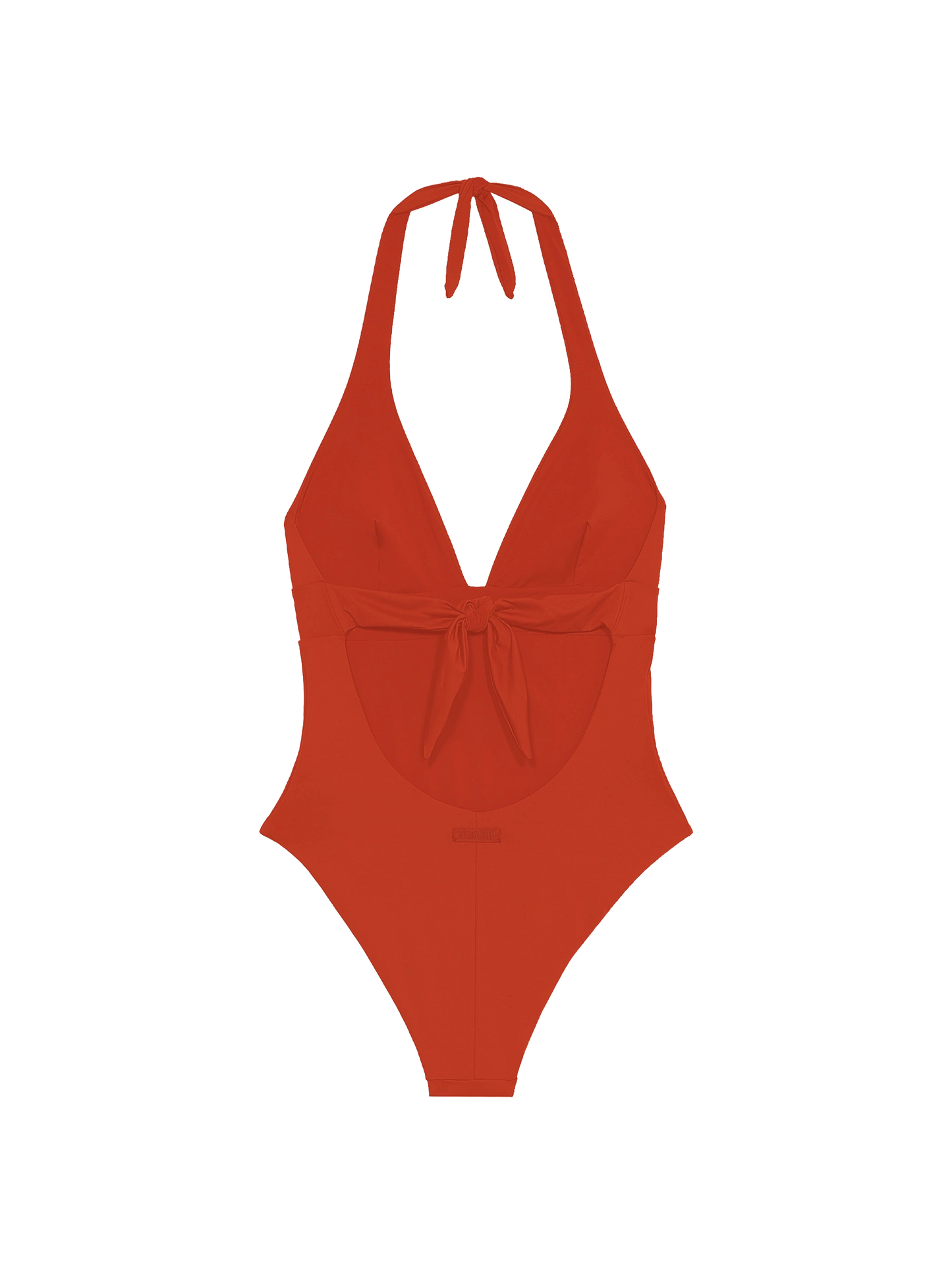 Woman orange one-piece Marylin swimsuit - MC2 Saint Barth