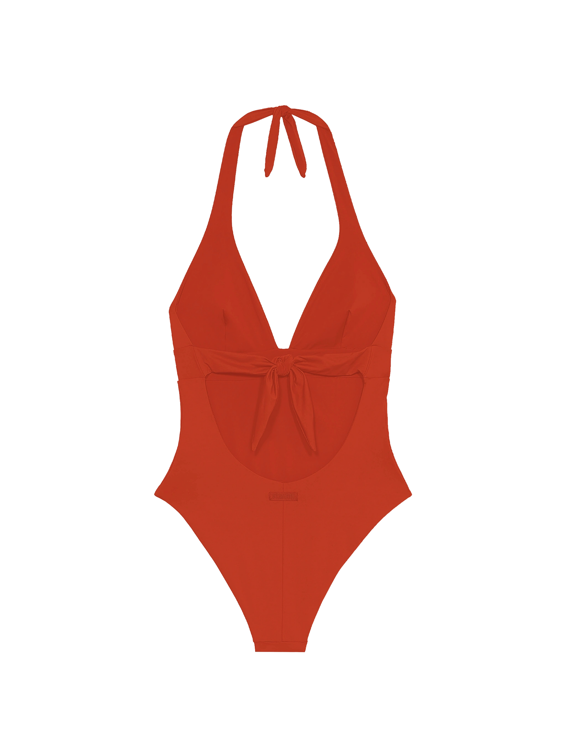 Woman orange one-piece Marylin swimsuit - MC2 Saint Barth