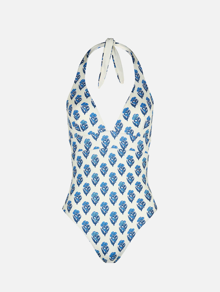 Woman one-piece flower Marylin swimsuit - MC2 Saint Barth