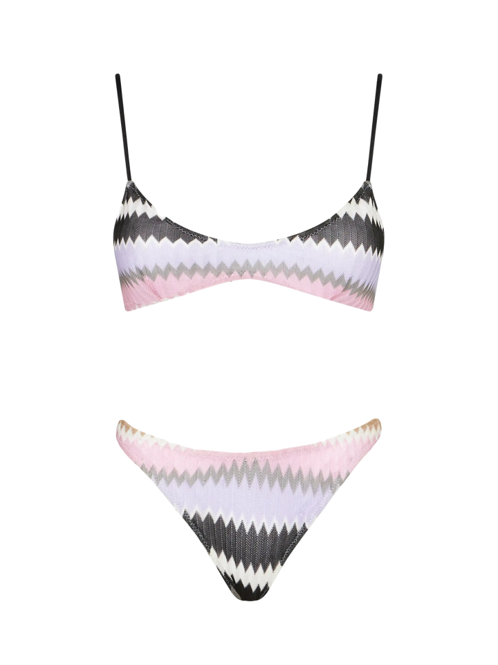 Woman chevron bralette bikini - MC2 Saint Barth