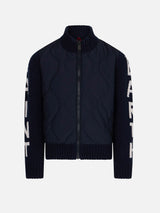 Boy blue padded jacket