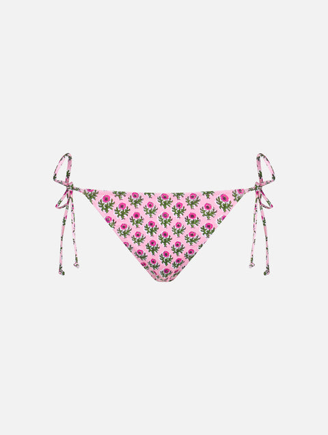 Woman radical flower classic swim briefs Marielle - MC2 Saint Barth