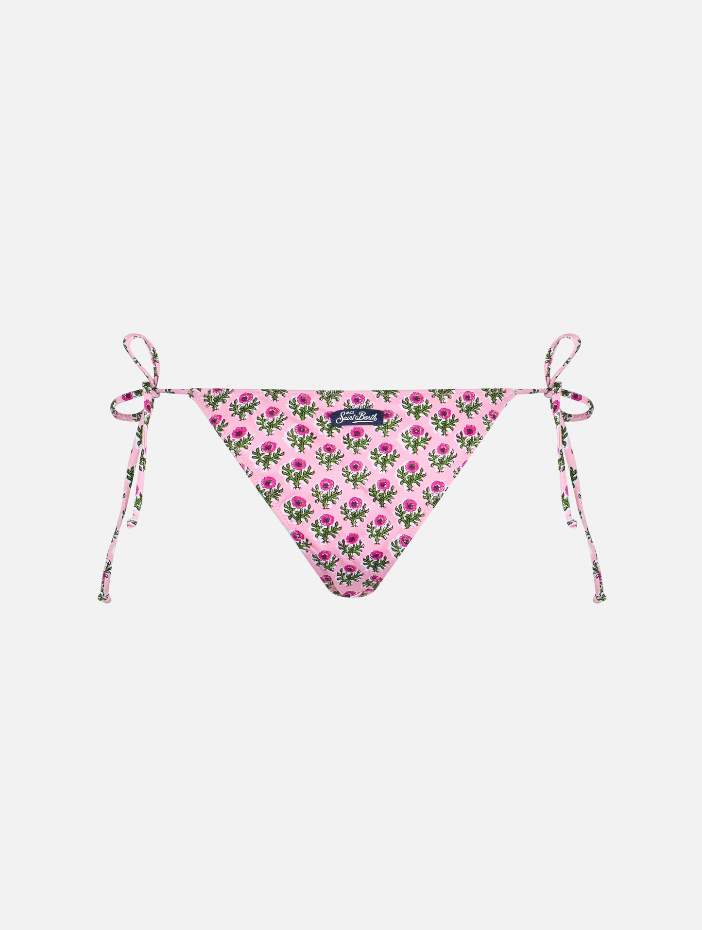 Woman radical flower classic swim briefs Marielle - MC2 Saint Barth