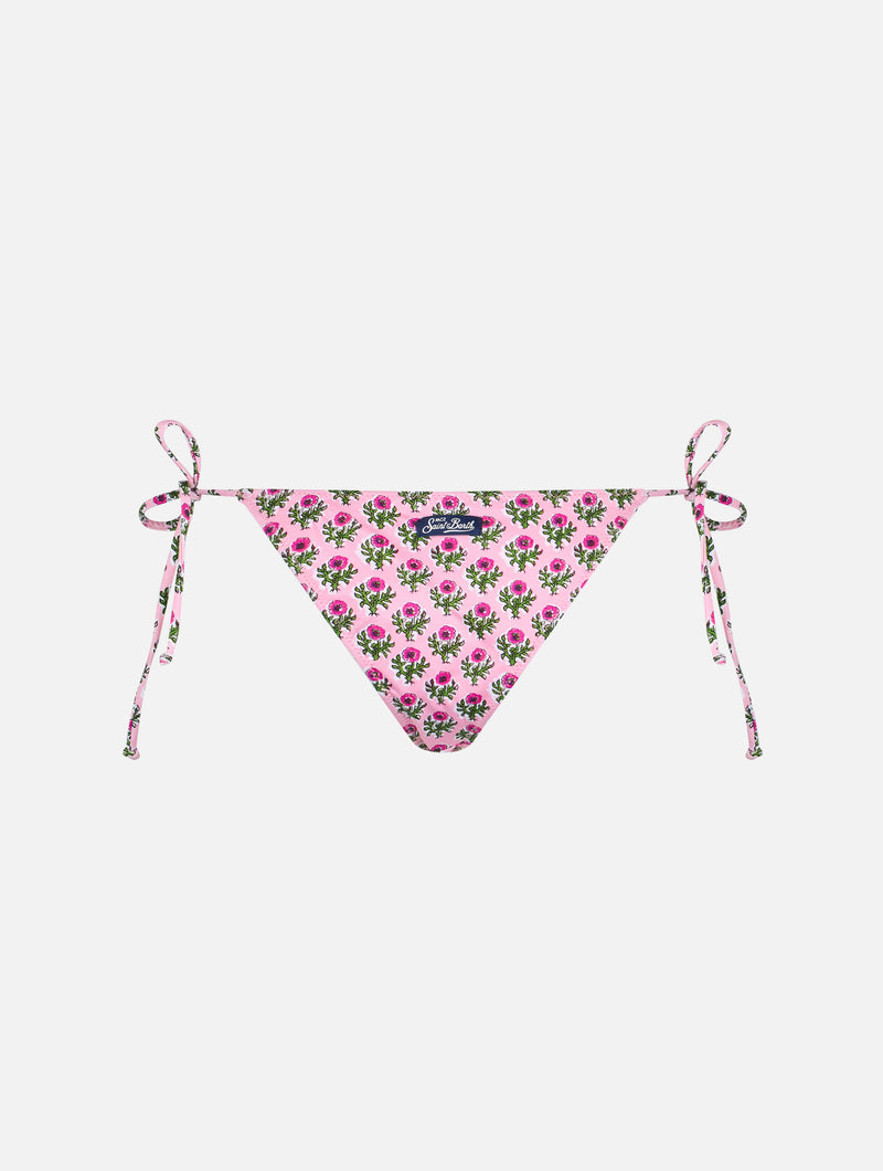 Woman radical flower classic swim briefs Marielle