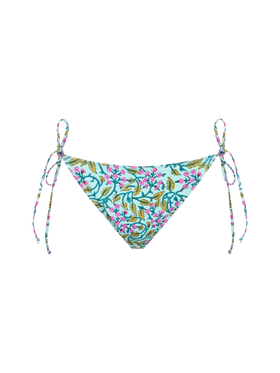 Woman radical flower classic swim briefs Marielle - MC2 Saint Barth