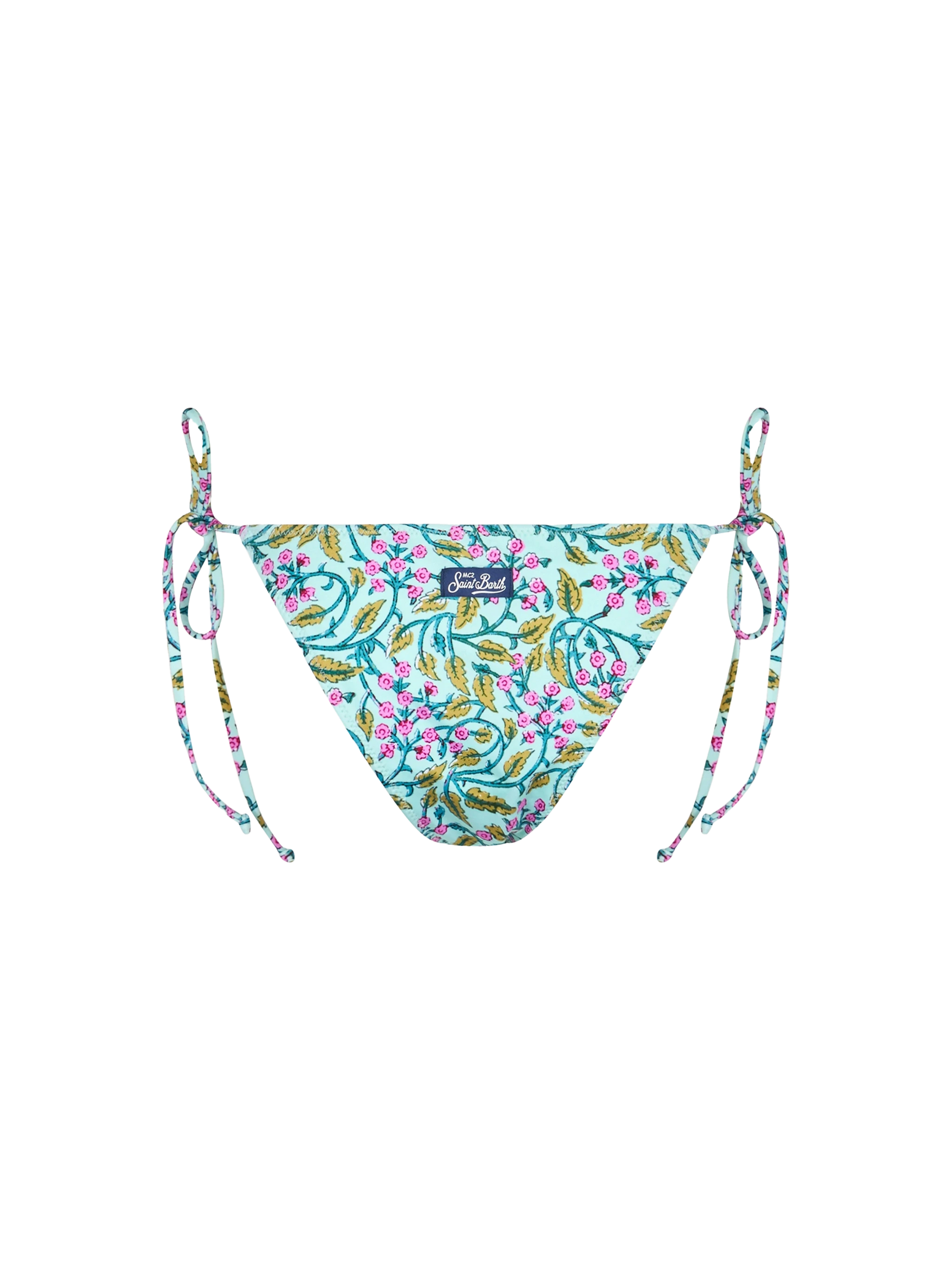 Woman radical flower classic swim briefs Marielle - MC2 Saint Barth