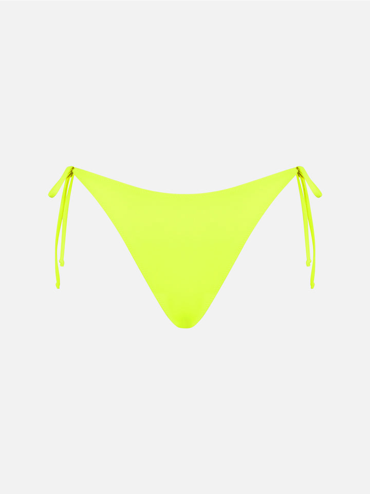 Woman fluo yellow swim briefs - MC2 Saint Barth