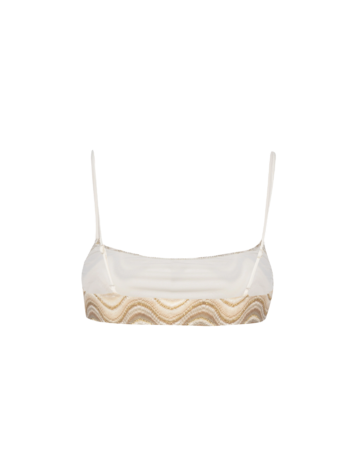 Woman raschel knit bralette Sadie - MC2 Saint Barth