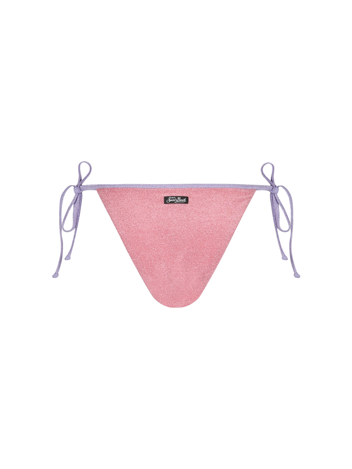 Woman classic lurex swim briefs Marielle - MC2 Saint Barth