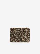 Parisienne blanket crossbody pouch bag with animalier print