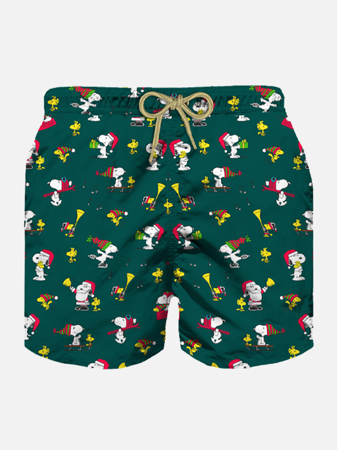 Mc2 Saint Barth Costume da bagno da uomo in tessuto leggero con stampa Snoopy Padel | SNOOPY - EDIZIONE SPECIALE PEANUTS™