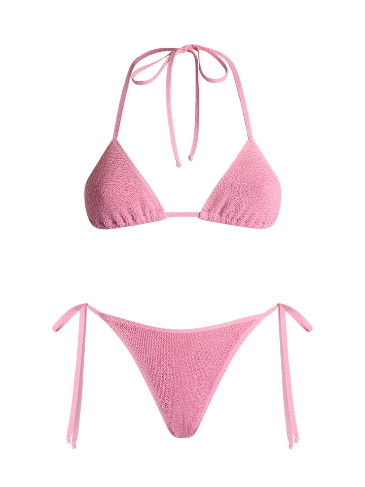 Woman crinkle triangle bikini - MC2 Saint Barth