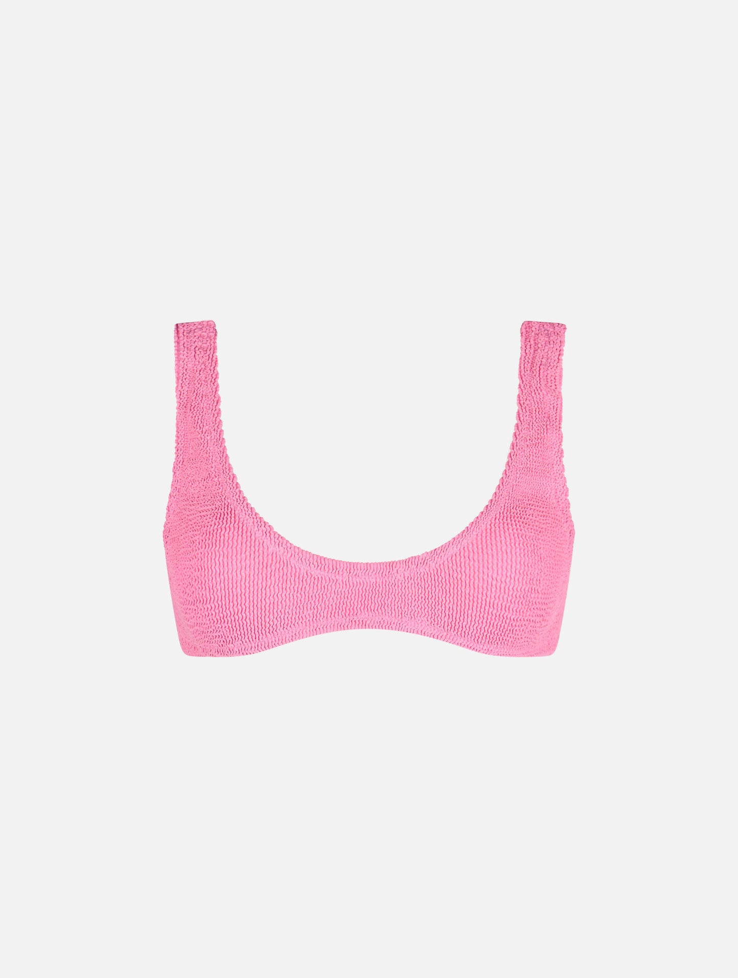 Woman pink tiny crinkle bralette Pamy - MC2 Saint Barth