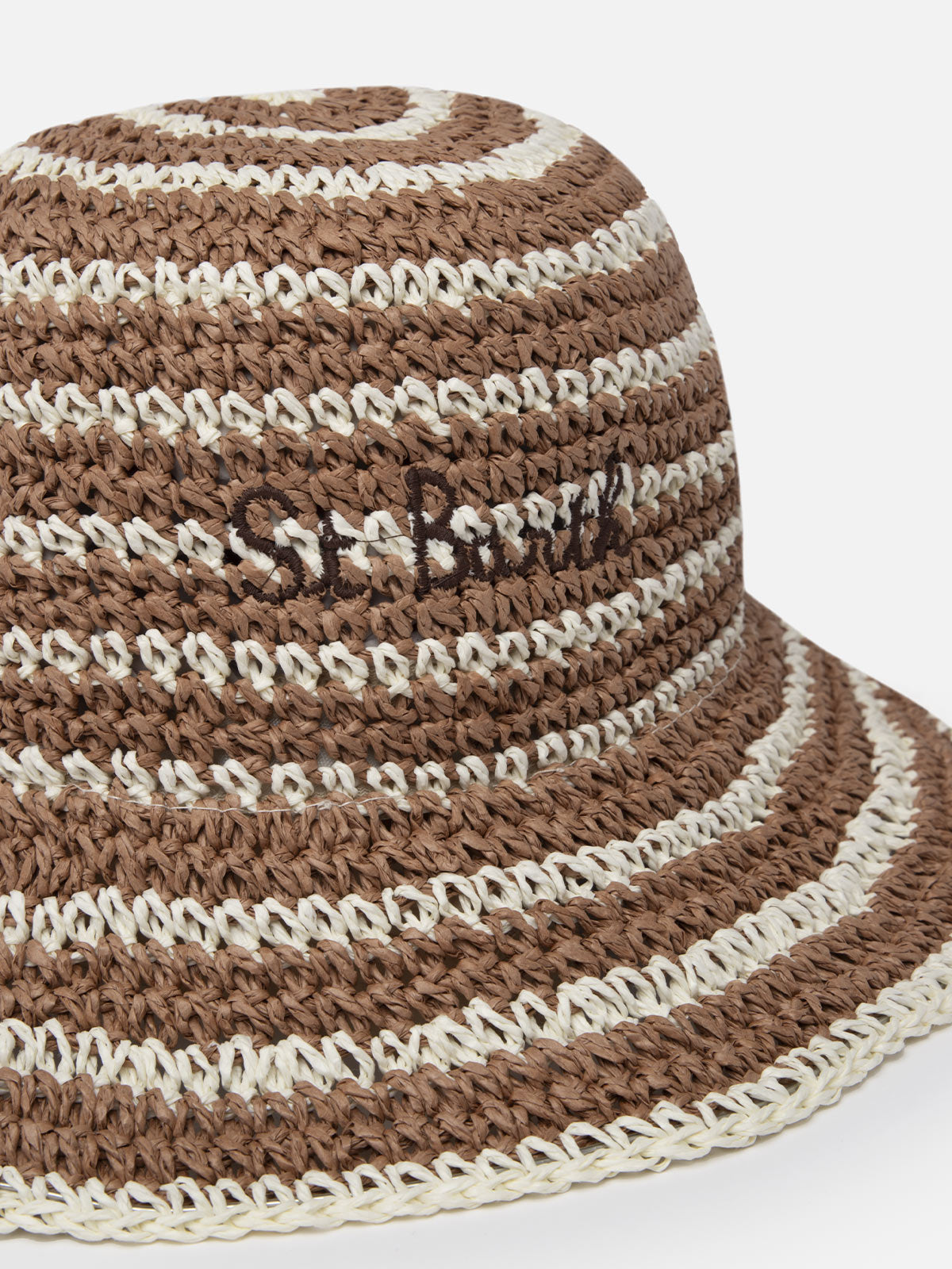 Bucket-style straw hat Polly