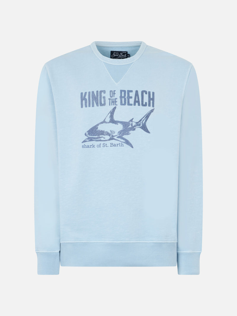 Hellblaues Sweatshirt King of the Beach