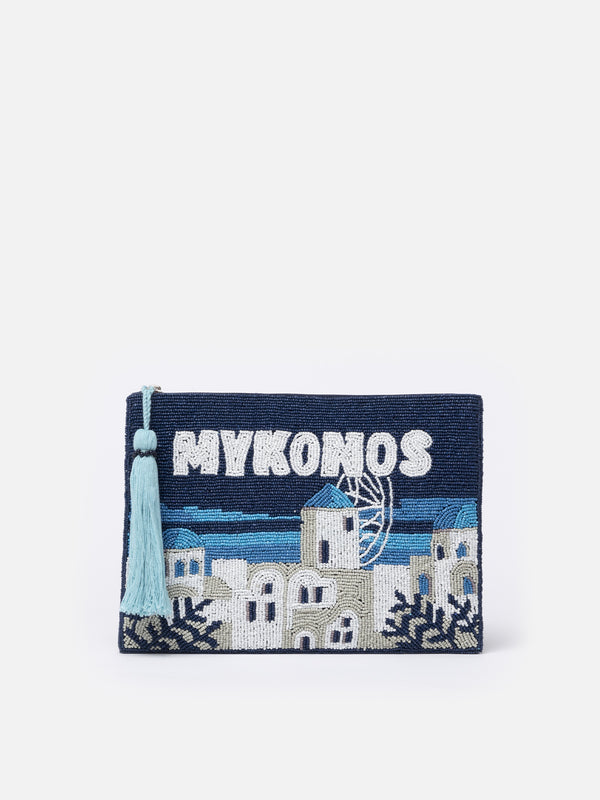 Pochette con perle modello Mykonos