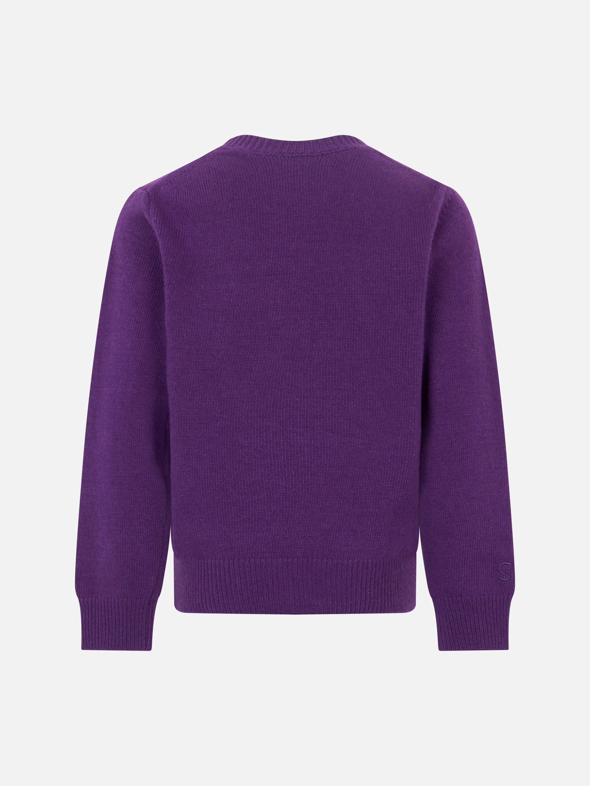 Girl crewneck sweater with Lisa Simpson print | THE SIMPSON SPECIAL EDITION - MC2 Saint Barth