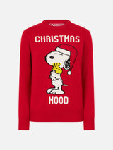 Maglia rossa da donna Snoopy Christmas | Edizione speciale Peanuts™