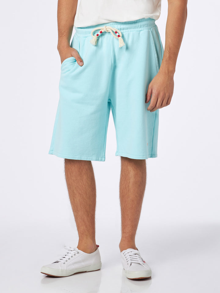 Man water green cotton bermuda - MC2 Saint Barth