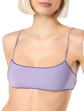 Woman lurex bralette beach top Sadie - MC2 Saint Barth