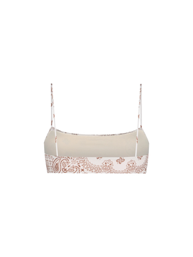 Woman bandanna bralette beach top Sadie - MC2 Saint Barth