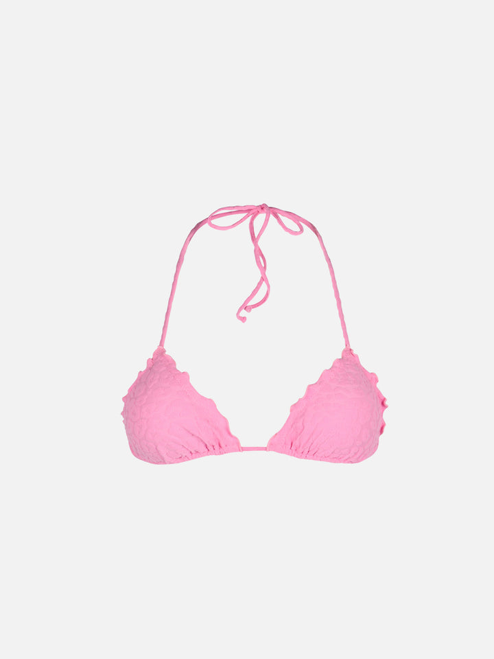 Sagittarius animalier embossed classic triangle top