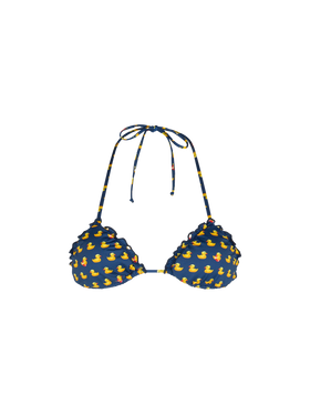 Sagittarius classic triangle top with ducky print - MC2 Saint Barth