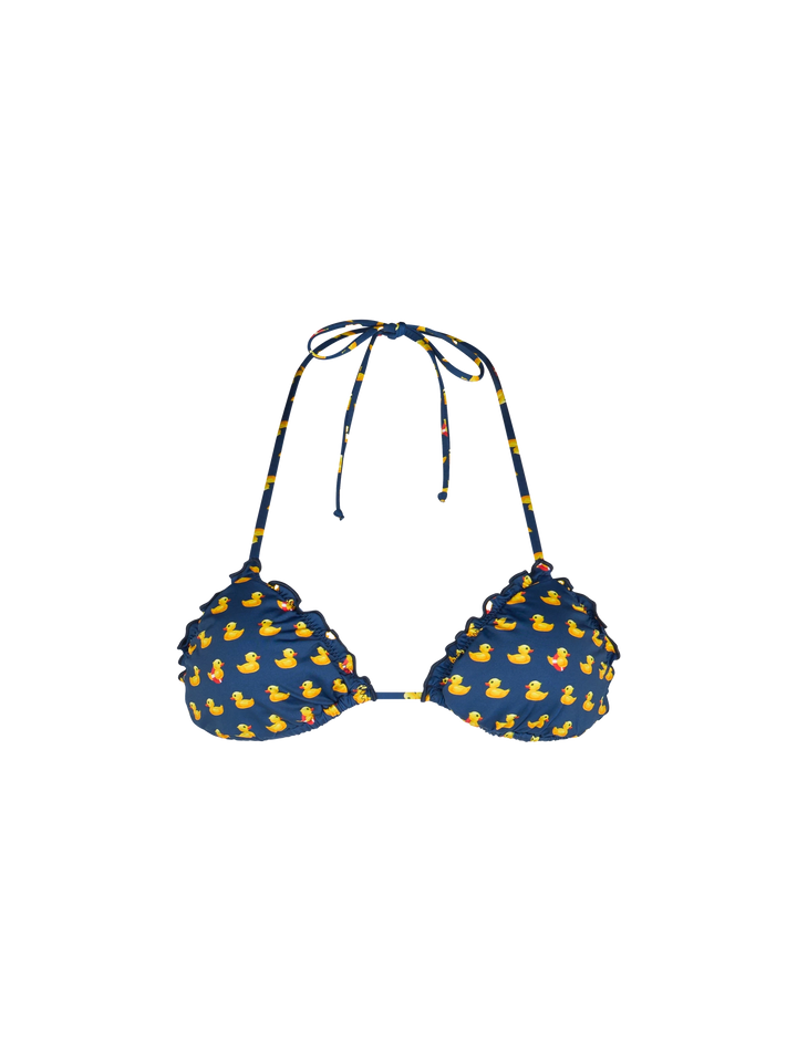 Sagittarius classic triangle top with ducky print - MC2 Saint Barth