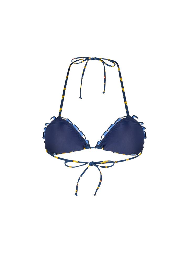 Sagittarius classic triangle top with ducky print - MC2 Saint Barth