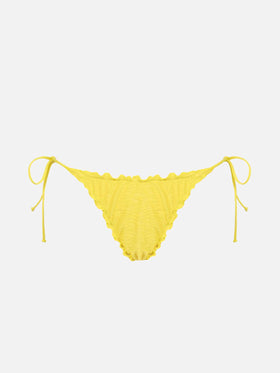 Woman zebra embossed cheeky swim briefs Miami - MC2 Saint Barth