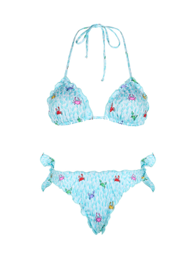 Klassischer Damen-Krabbeldreieck-Bikini Sarius