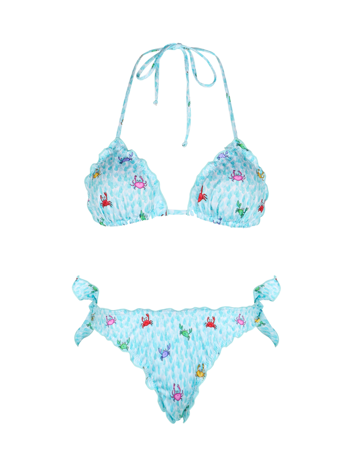 Woman crab triangle classic bikini Sarius
