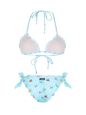 Klassischer Damen-Krabbeldreieck-Bikini Sarius