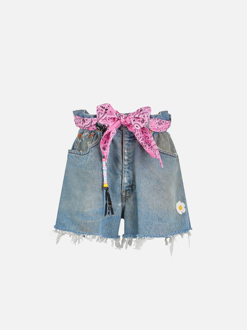 girl-upcycled-denim-shorts-embroidery