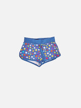 Rainbow stars shorts for girl