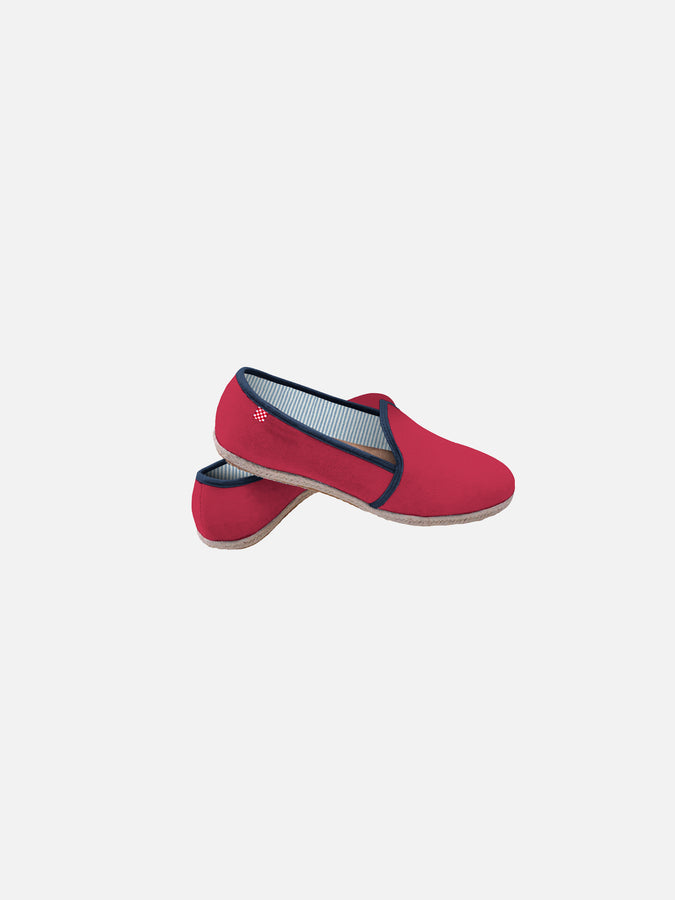 Mc2 Saint Barth Scarpe di tela da uomo rosse e blu navy