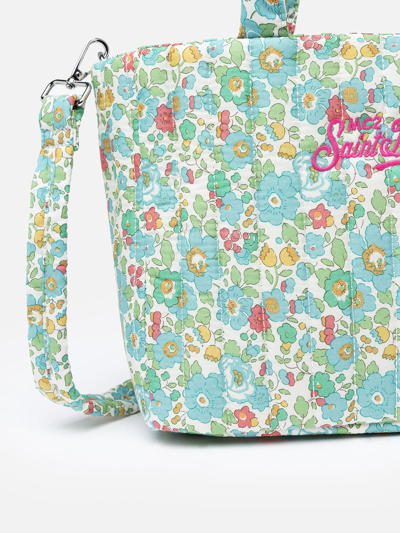 Betsy quilted Soft Tote Mid bag | MADE WITH LIBERTY FABRIC