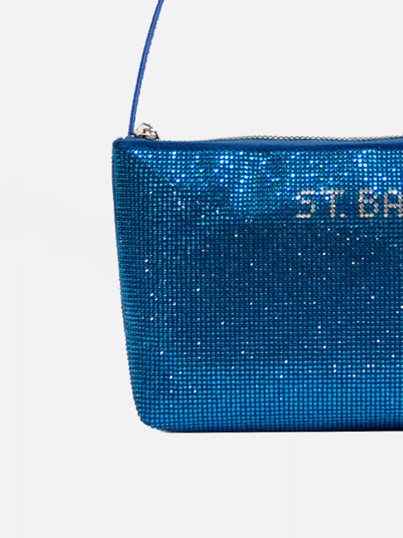 Mini bag with bluette rhinestones - MC2 Saint Barth
