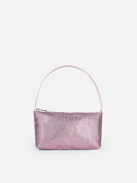 Mini bag with lilac rhinestones - MC2 Saint Barth
