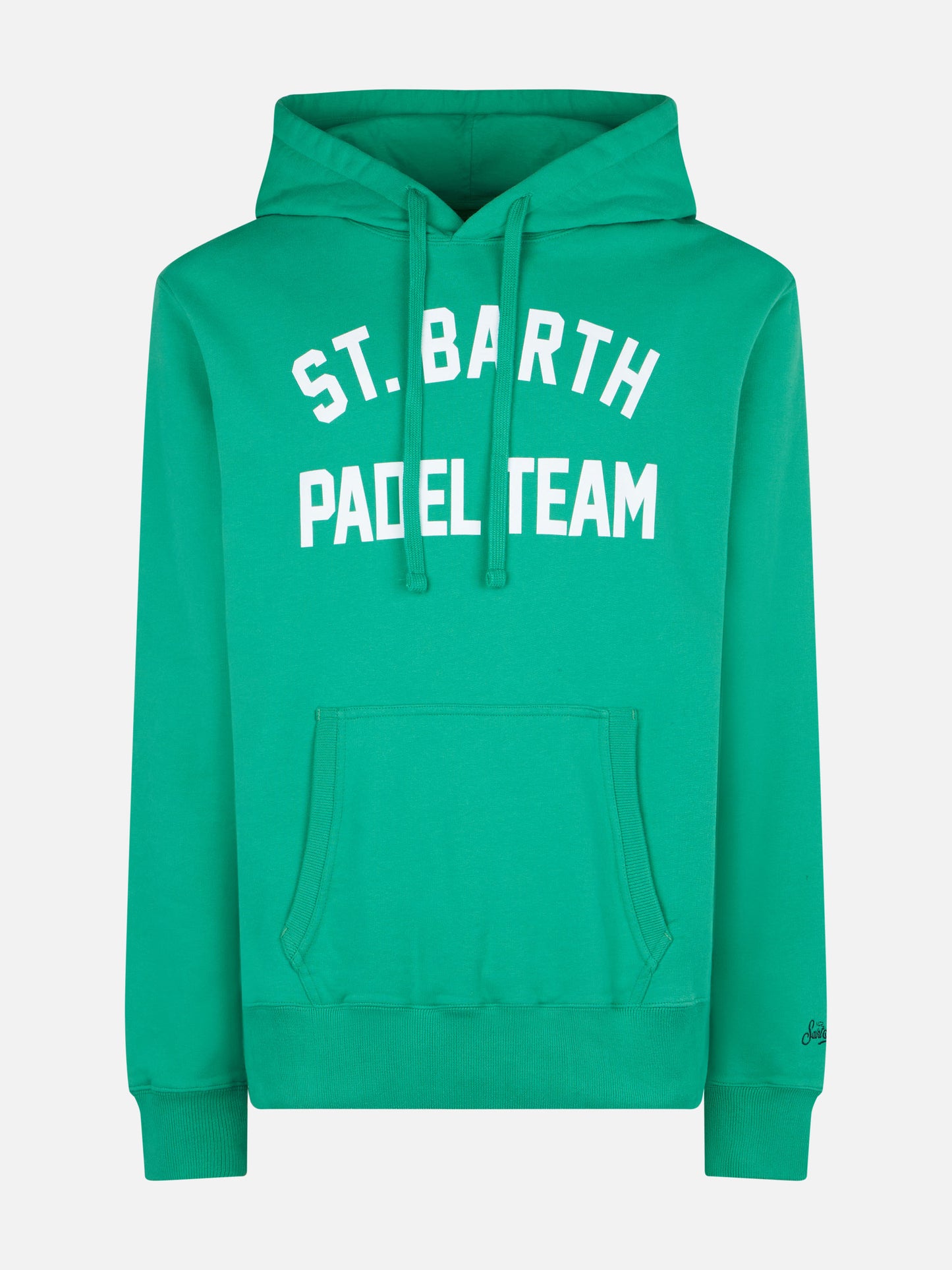 Cotton hoodie with St. Barth Padel Team print - MC2 Saint Barth