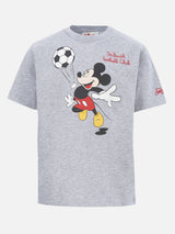 T-shirt da bambino in cotone con stampa e ricamo Topolino | EDIZIONE SPECIALE DISNEY