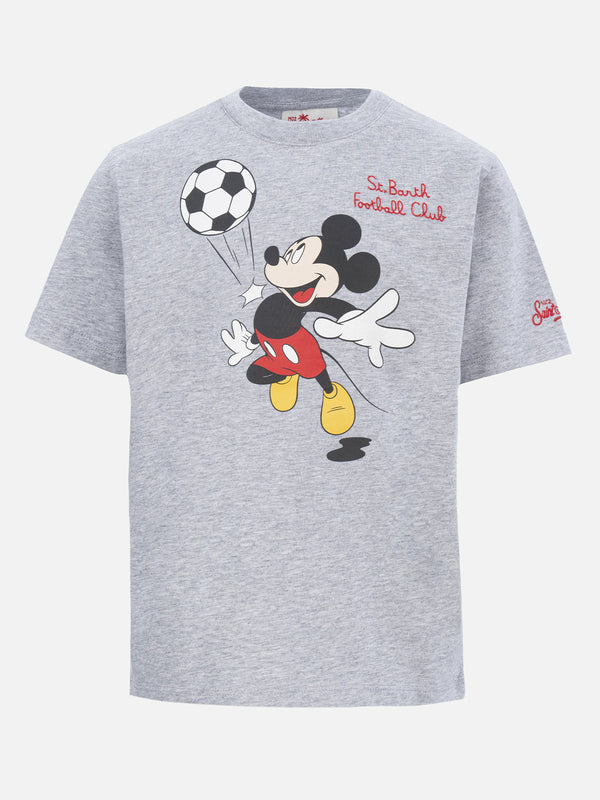 Boy cotton t-shirt with Mickey Mouse print and embroidery | DISNEY SPECIAL EDITION