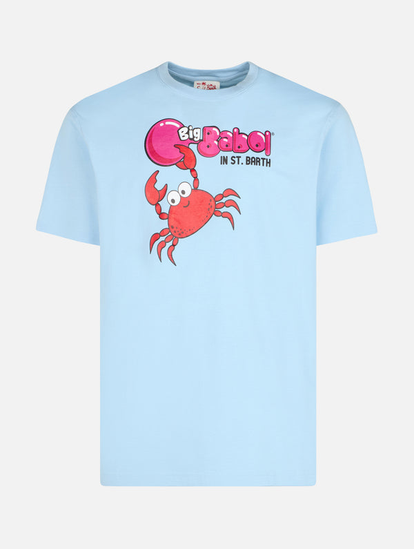 Herren-T-Shirt mit platziertem Aufdruck und Stickerei der Big Babol-Krabbe | GROSSE BABOL-SONDERAUSGABE