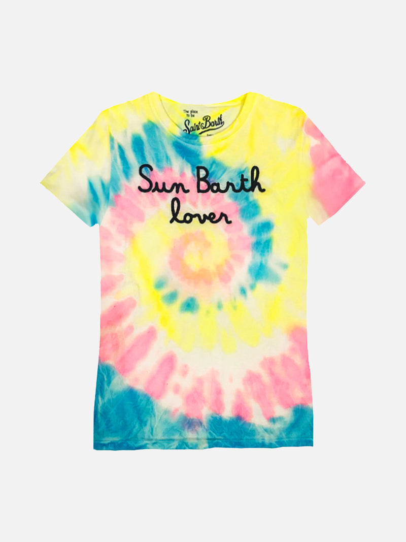 T-shirt con ricamo Sun Lover