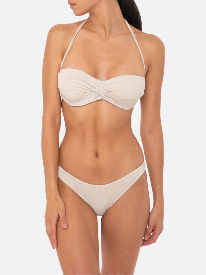 Mc2 Saint Barth Bikini a fascia color oro