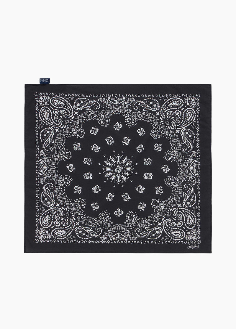 Foulard black bandanna